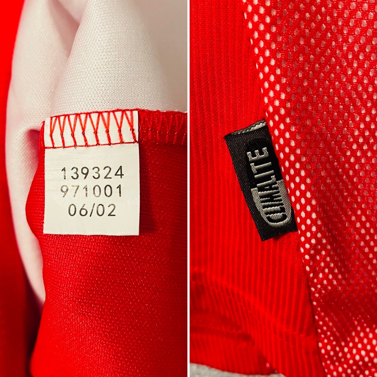 China home football shirt
W/C 2002 Fan Zhiyi Medium