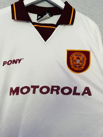 Motherwell away football shirt 1996/97 Large