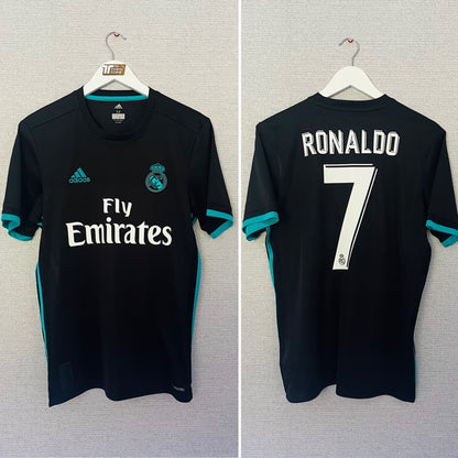 Real Madrid away football shirt 2017/18 CR7 Medium