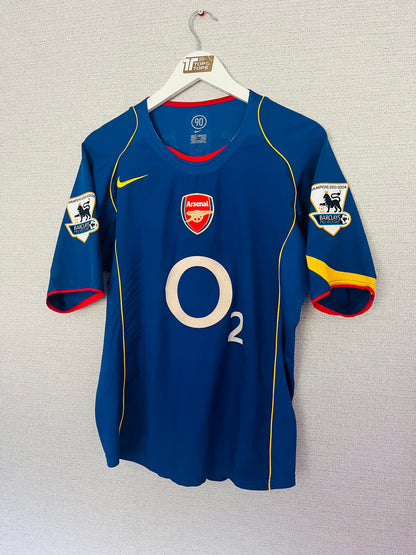 Arsenal Away Football Shirt 2004/05 Henry Medium