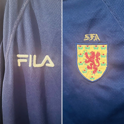 Scotland home football shirt 2000/02 XL
