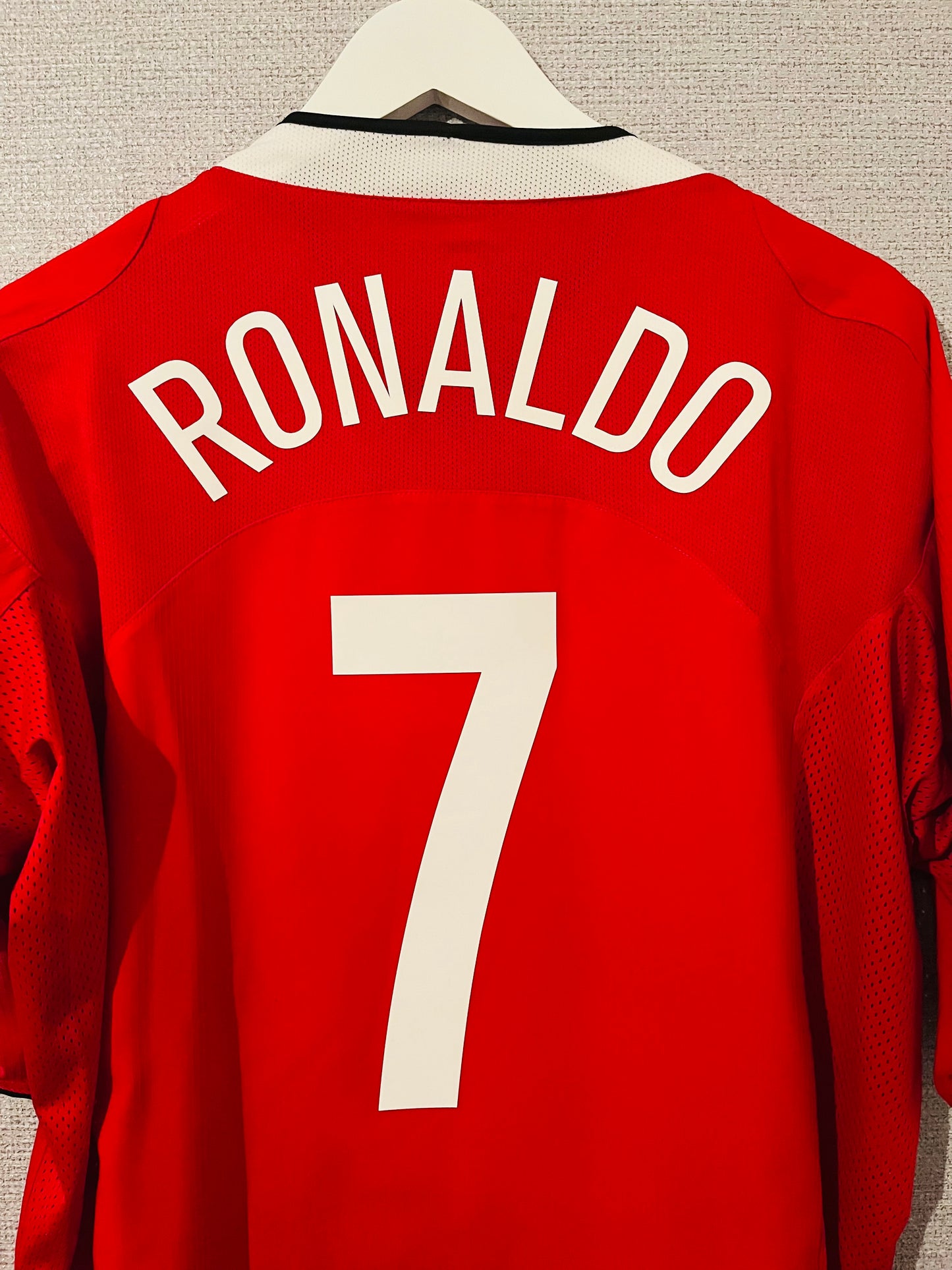 Manchester United home football shirt 2005/06 CR7 XL