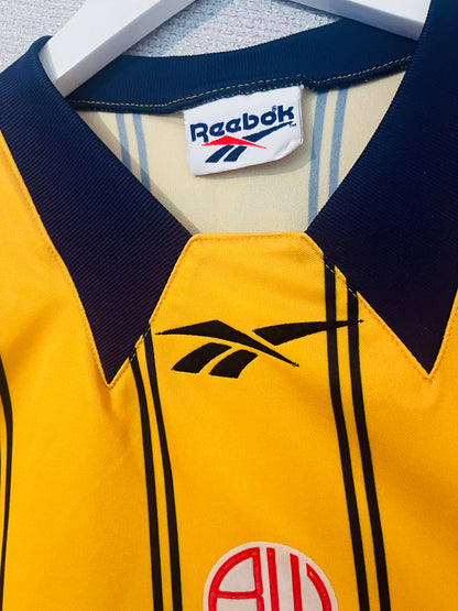 Bolton Wanderers third football shirt 1994/96 De Freitas Medium