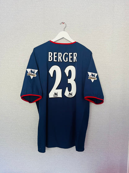 Portsmouth away football shirt 2003/05 Berger XL
