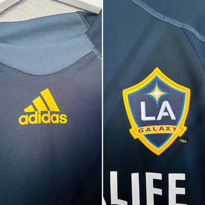 LA Galaxy away football shirt 2009/10 Beckham Large