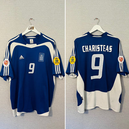 Greece home football shirt
Euro 2004 Charisteas XL