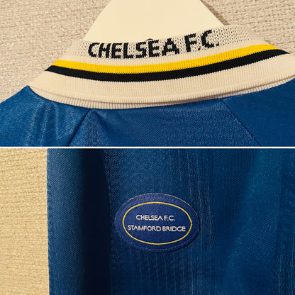 Chelsea home football shirt 1997/98 Vialli Medium