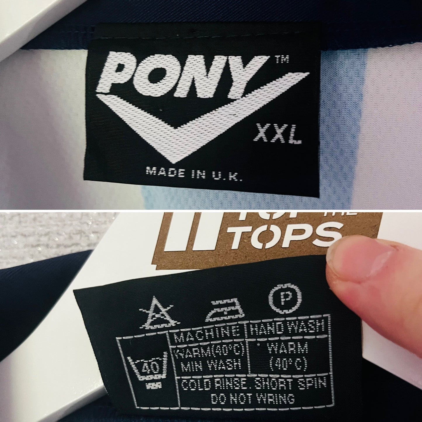 Huddersfield Town home football shirt 1997/99 XXL