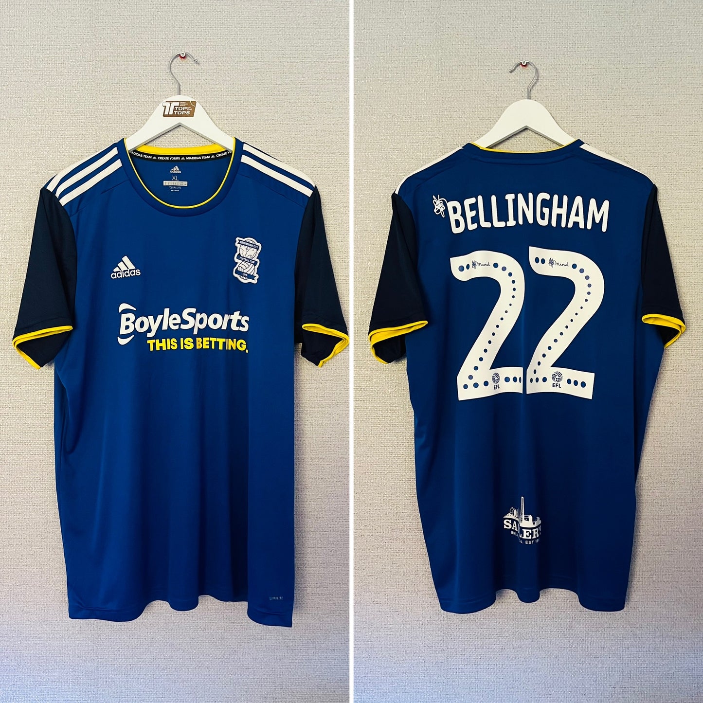 Birmingham City home football shirt 2019/20 Bellingham XL