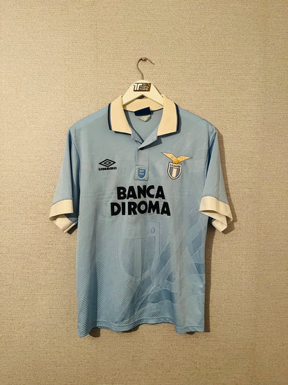 Lazio home football shirt 1993/95 Medium