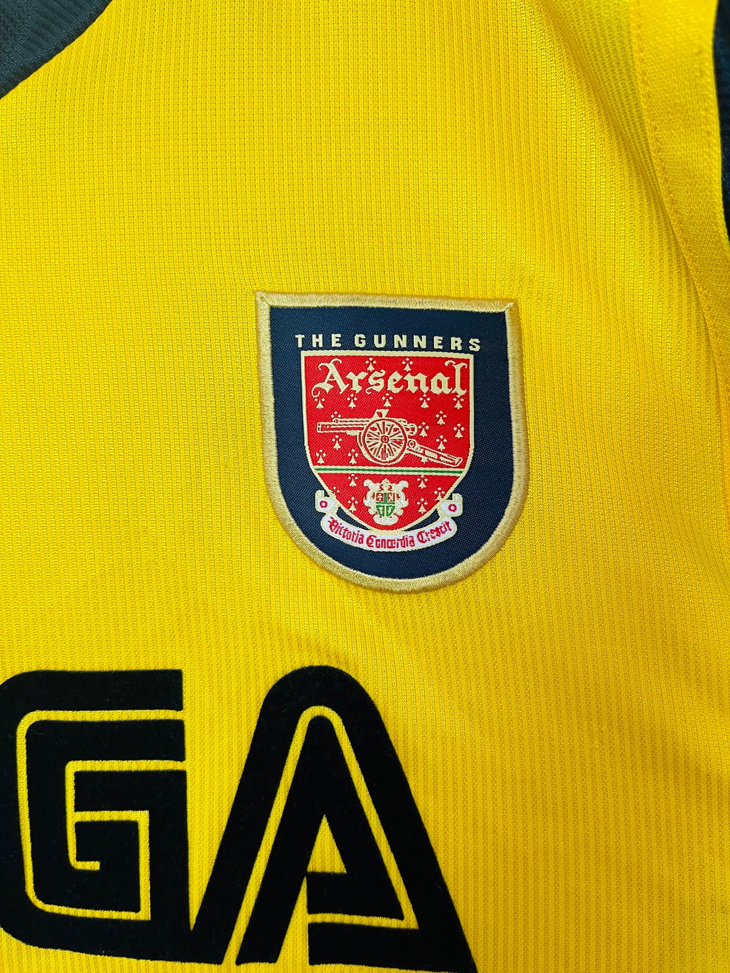 Arsenal away football shirt 2000/01 Suker Medium