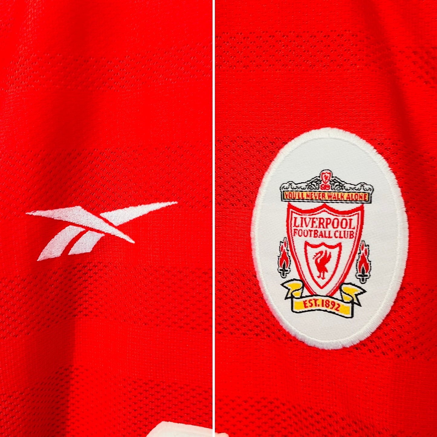 Liverpool home football shirt 1998/2000 Gerrard Large