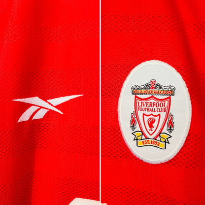 Liverpool home football shirt 1998/2000 Gerrard Large