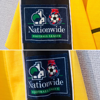 Bolton Wanderers away football shirt player spec 1998/2000 Fish XL