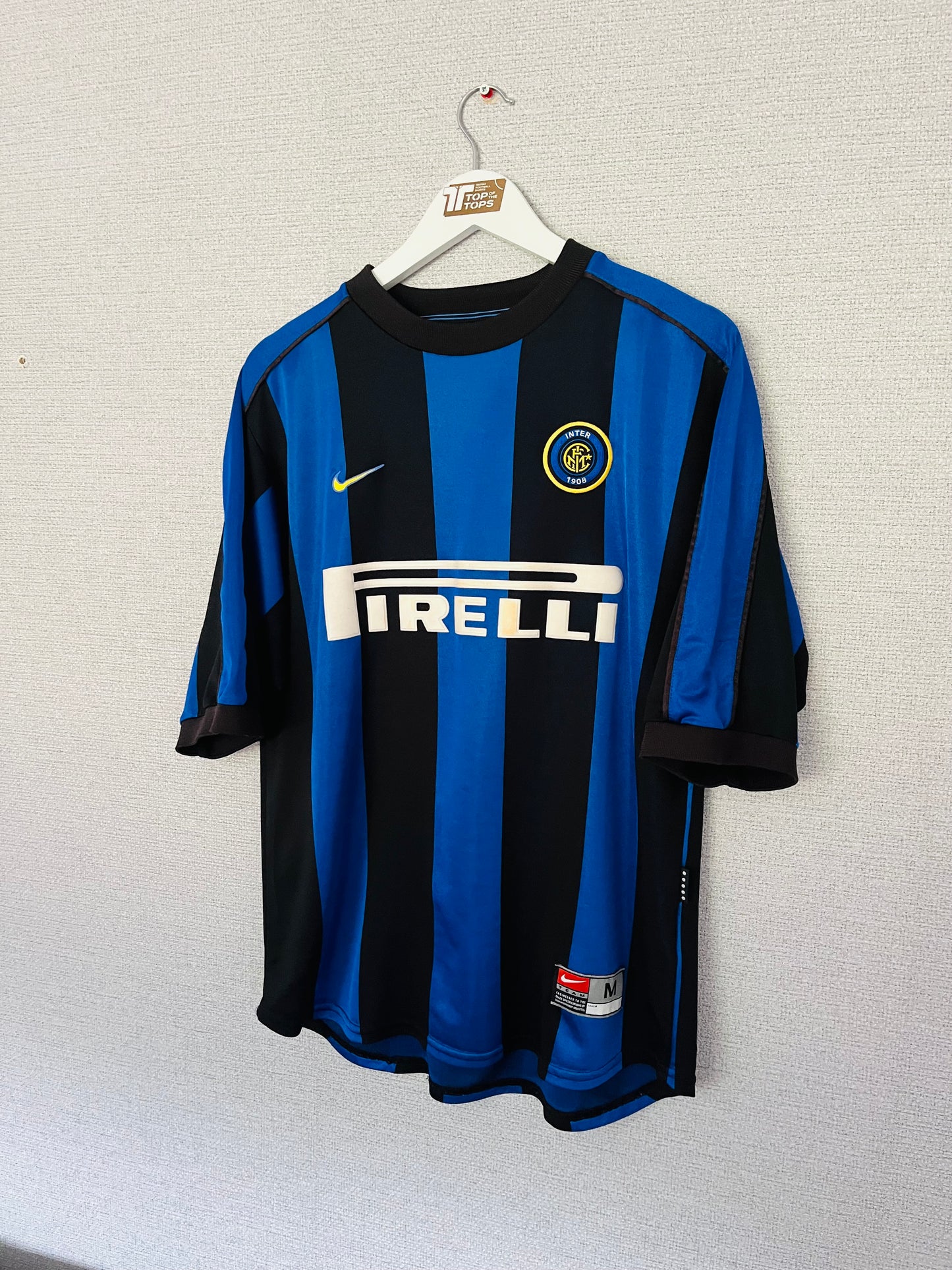 Inter Milan home football shirt 1999/2000 R9 Medium