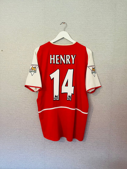 Arsenal home football shirt 2002/03 Henry Medium