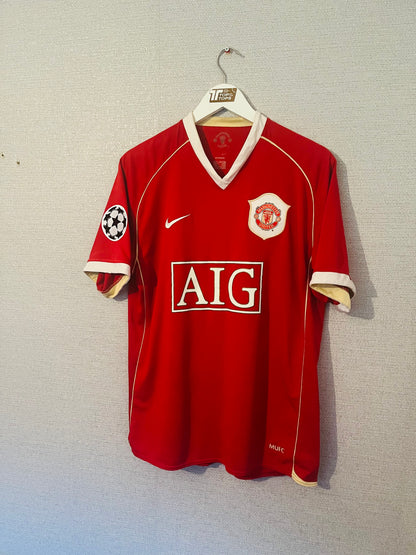 Manchester United home football shirt 2006/07 CR7 Large