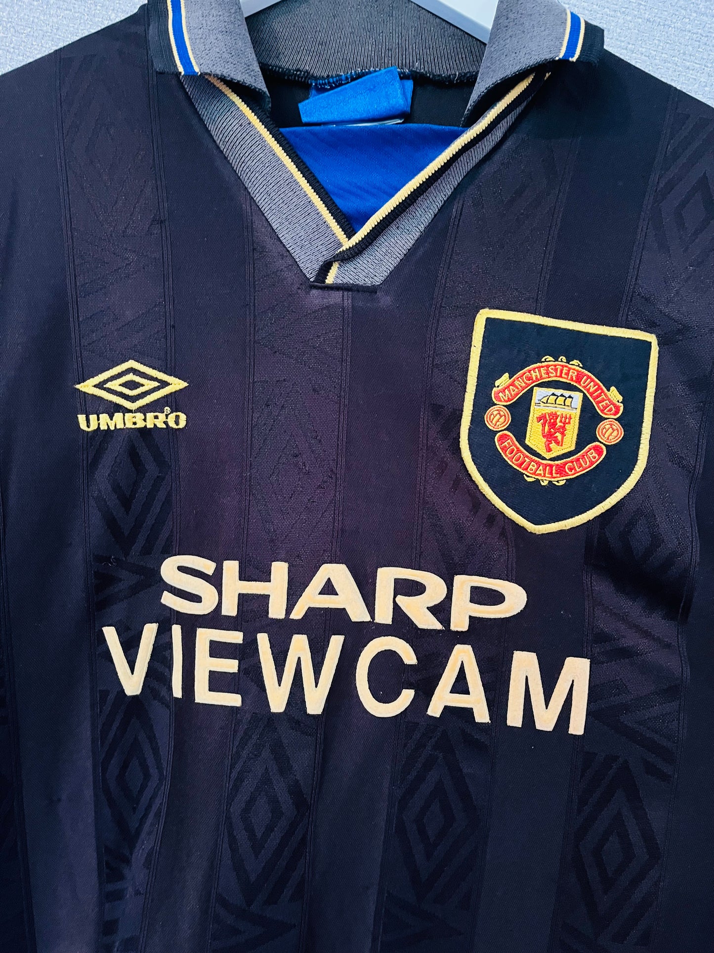 Manchester United away football shirt 1994/95 Cantona XXL