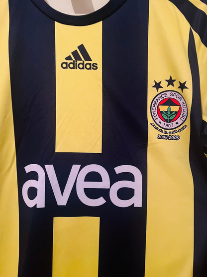 Fenerbahce home football shirt 2008/09 Roberto Carlos Medium