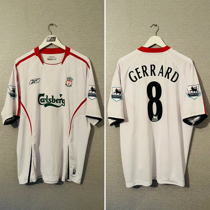 Liverpool away football shirt 2005/06 Gerrard XL