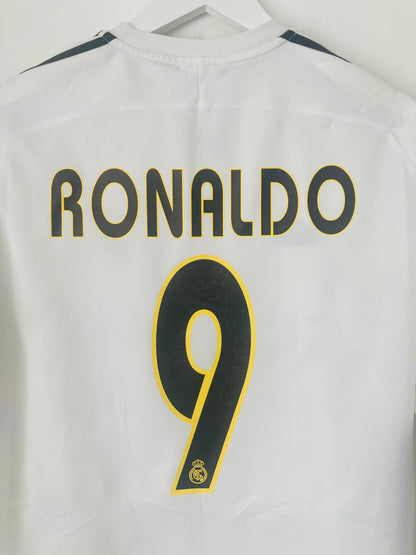 Real Madrid home football shirt 2003/04 R9 Large