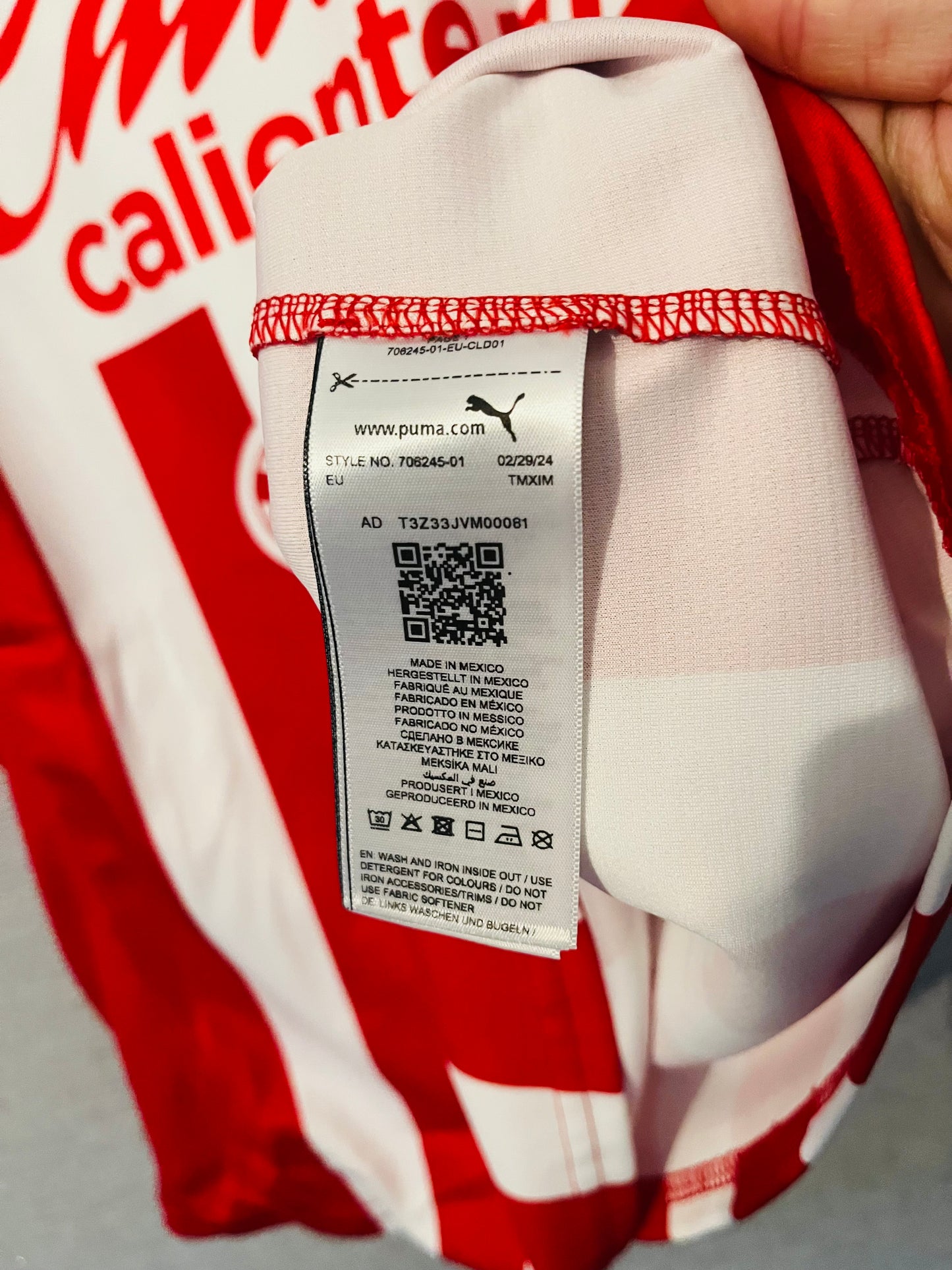 Chivas Guadalajara home football shirt 2024/25 Large BNWTs