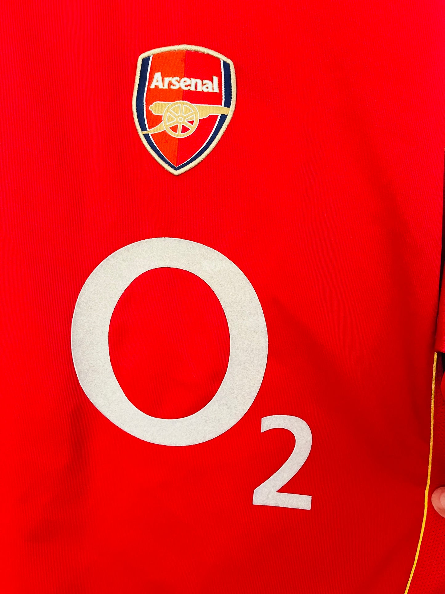 Arsenal home football shirt
2004/05 Vieira Medium