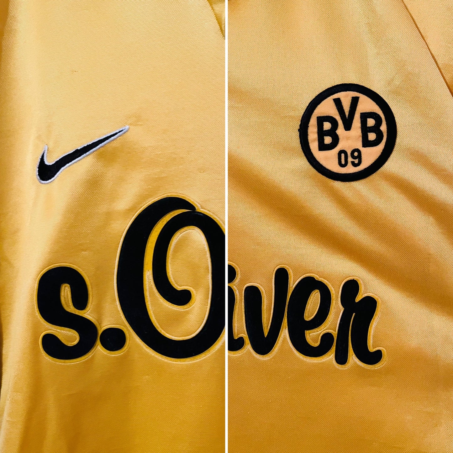 Borussia Dortmund home football shirt 1998/2000 Chapuisat Medium