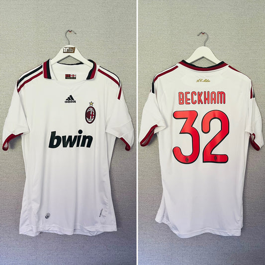 AC Milan away football shirt 2009/10 Beckham Large