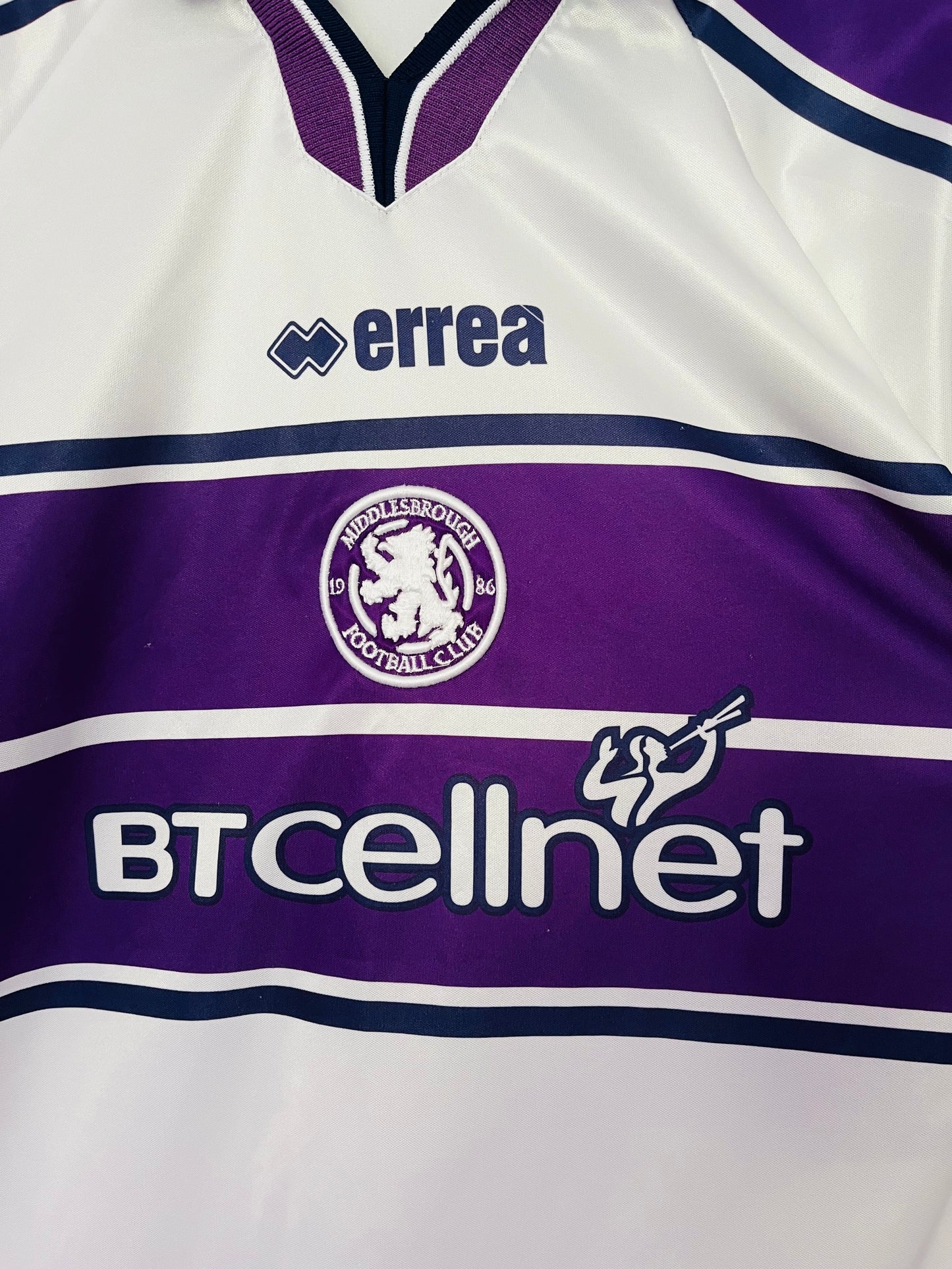 Middlesbrough away football shirt 1999/2000 Juninho Large