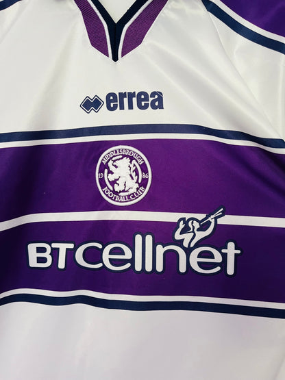 Middlesbrough away football shirt 1999/2000 Juninho Large