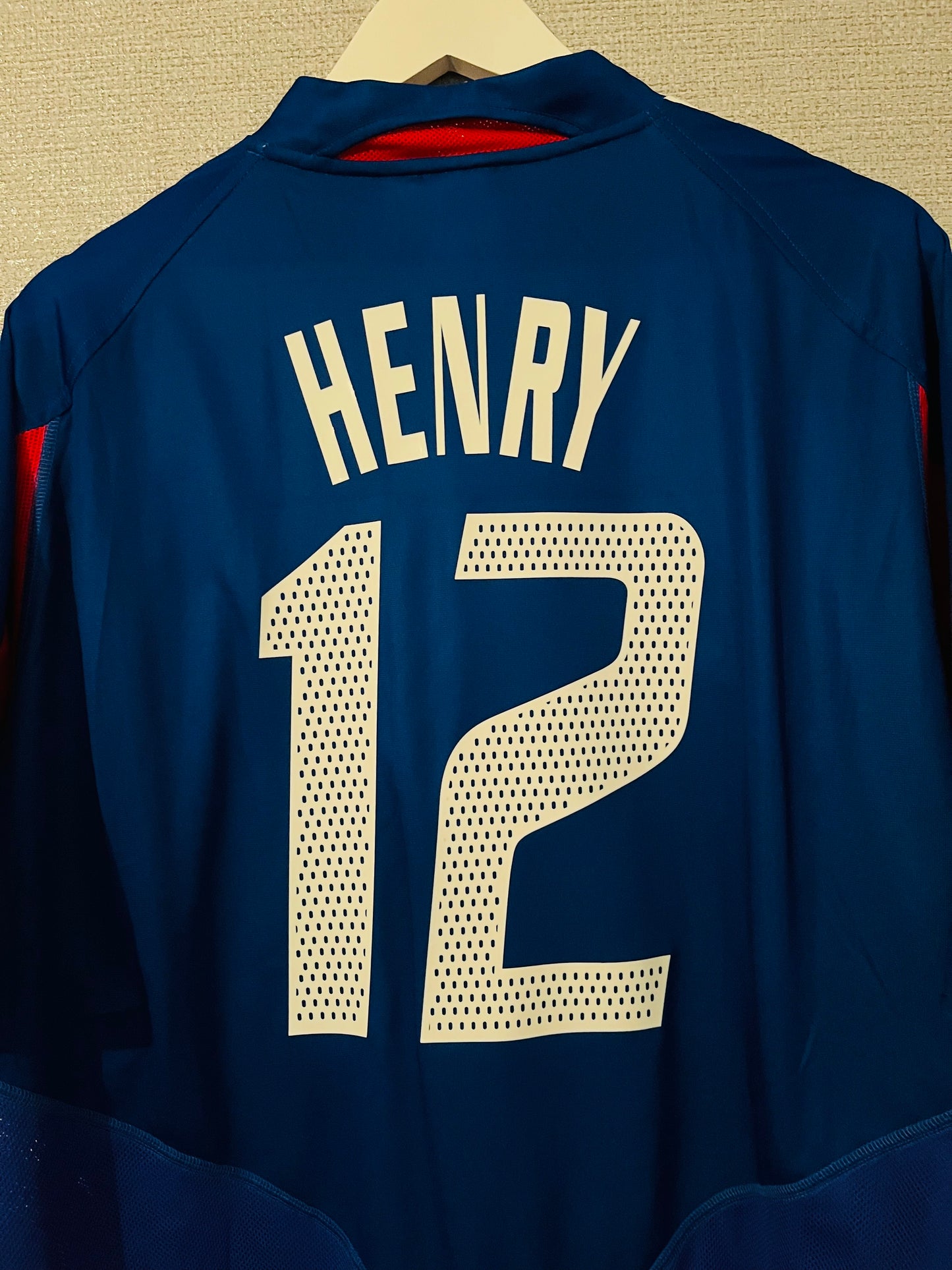 France home football shirt Euro 2004 Henry XL
