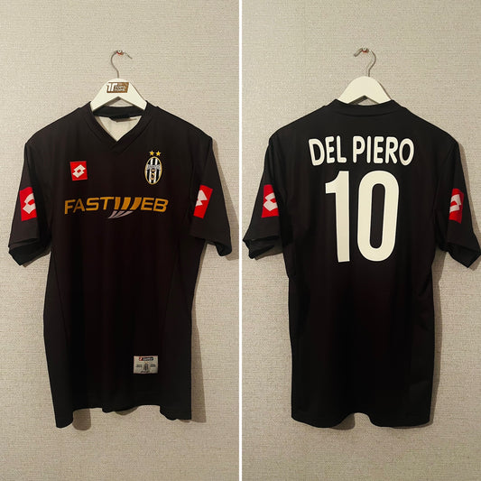 Juventus away football shirt 2001/02 Del Piero Medium