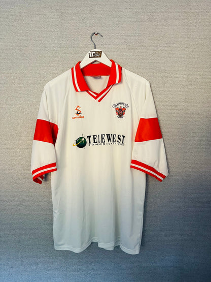 Blackpool away football shirt 1999/2000 XL