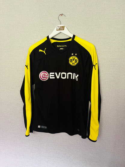 Borussia Dortmund away football shirt 2013/14 Reus Medium L/S
