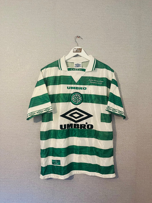 Glasgow Celtic home football shirt 1998/99 Medium