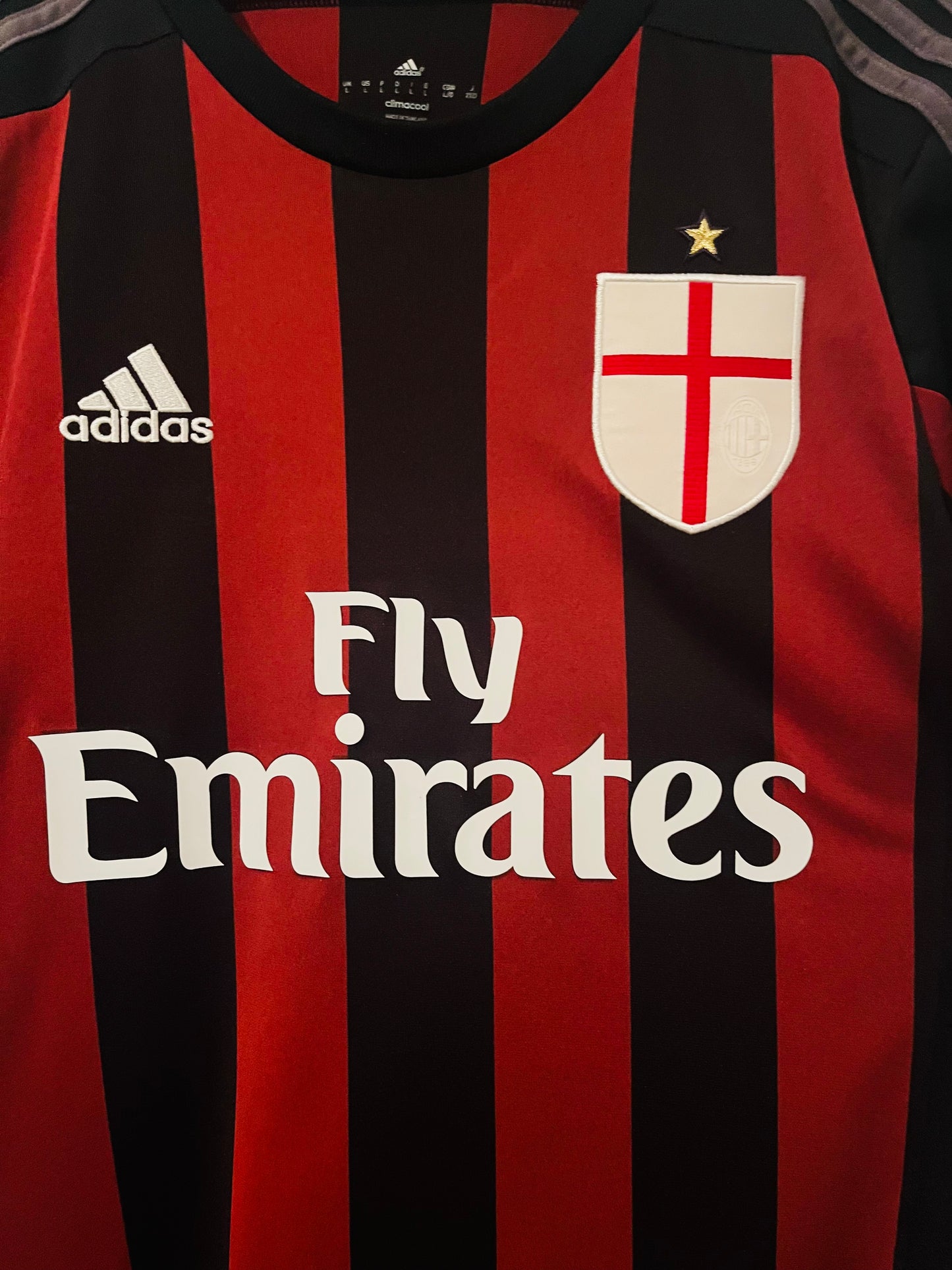 AC Milan home football shirt 205/16 Prince Large