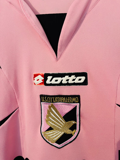 Palermo home football shirt 2006/07 Cavani Large