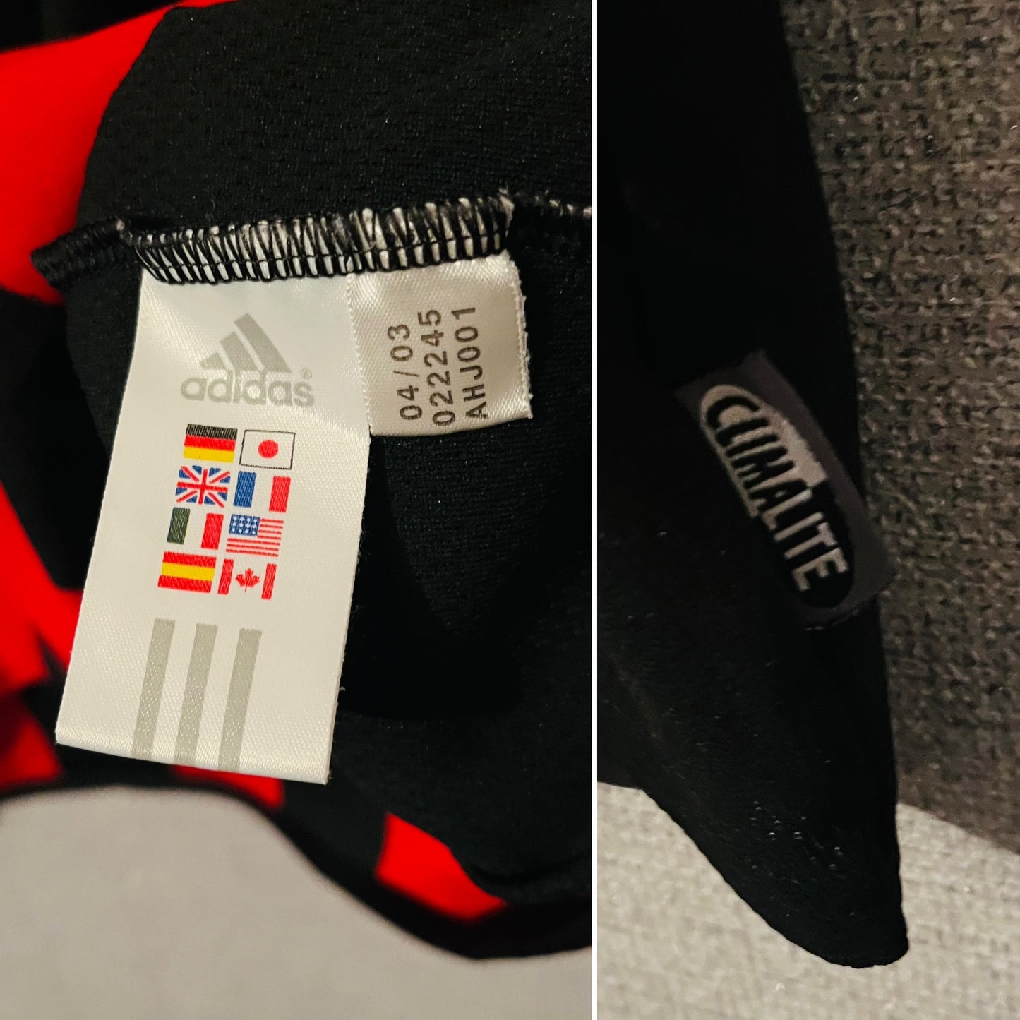 AC Milan home football shirt
2003/04 Redondo XL