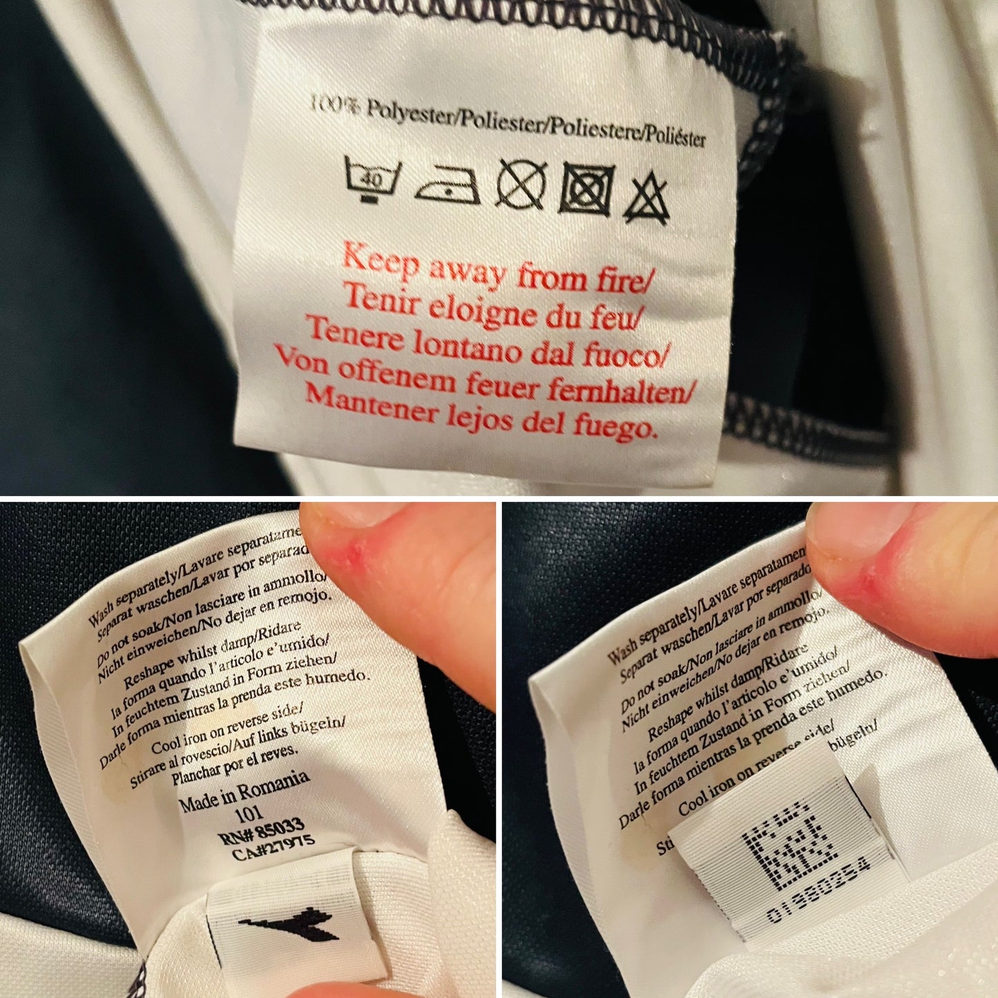 Crystal Palace away football shirt 2006/07 Morrison XXL