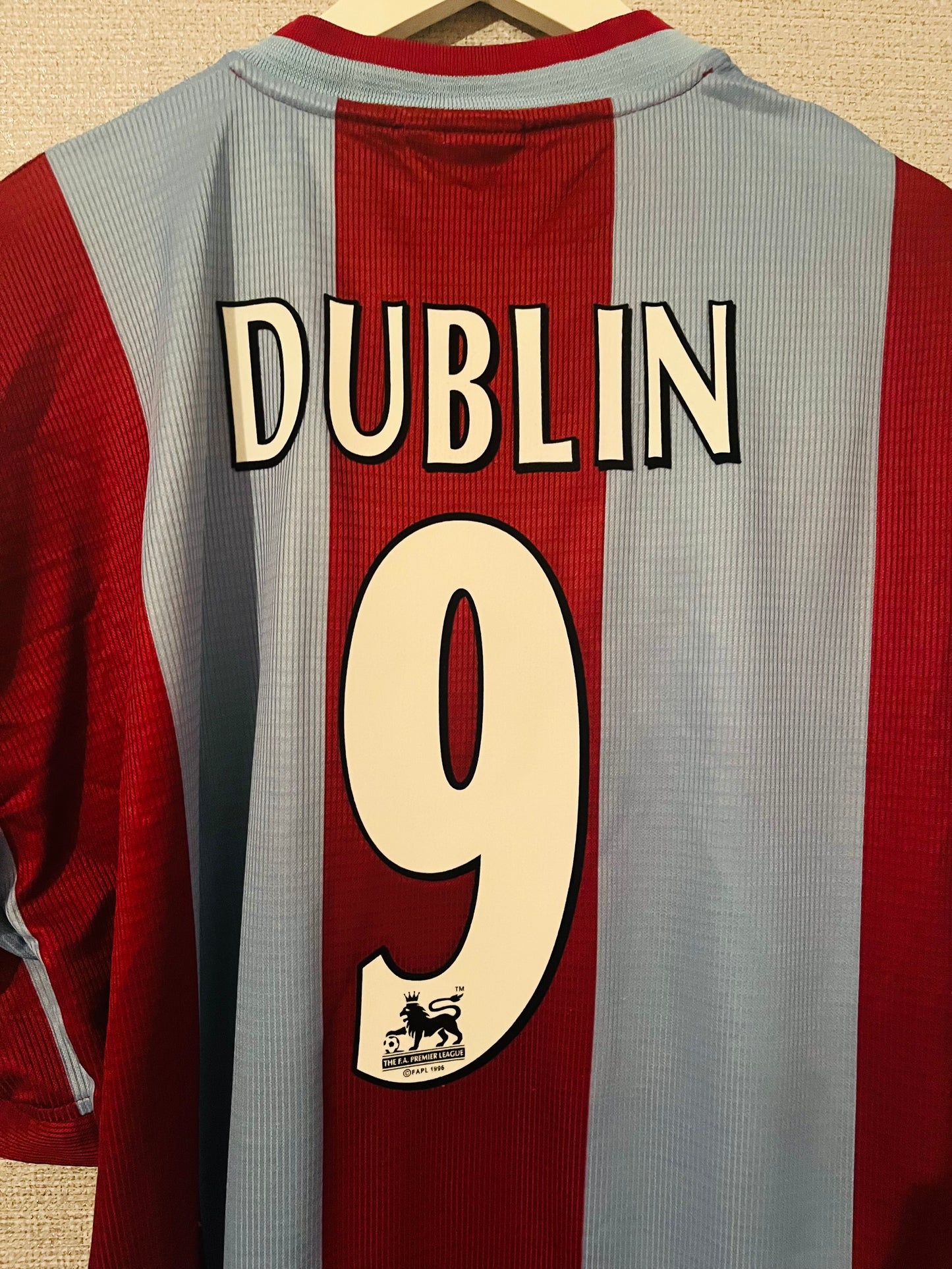 Aston Villa home football shirt 1999/2000 Dublin XXL