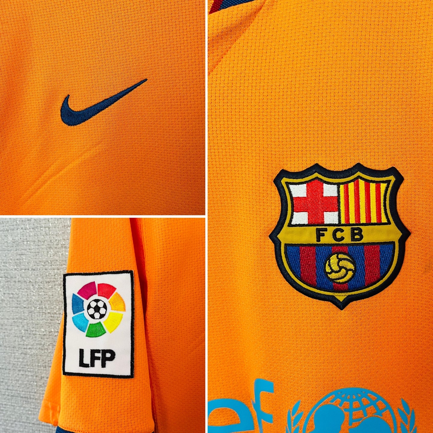 Barcelona away football shirt
2006/07 Ronaldinho Medium