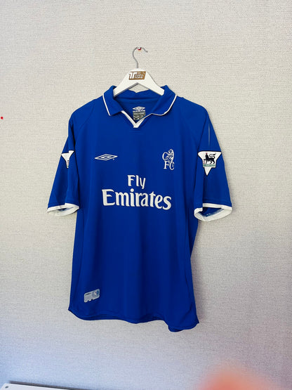 Chelsea home football shirt
2001/03 Zola Large