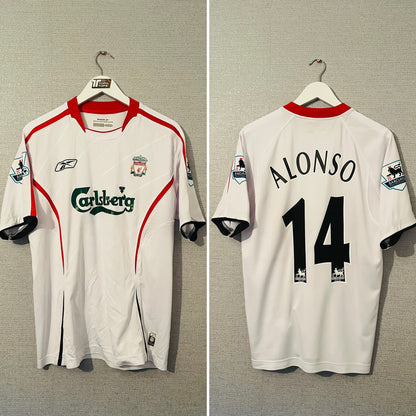 Liverpool away football shirt
2005/06 Alonso Medium