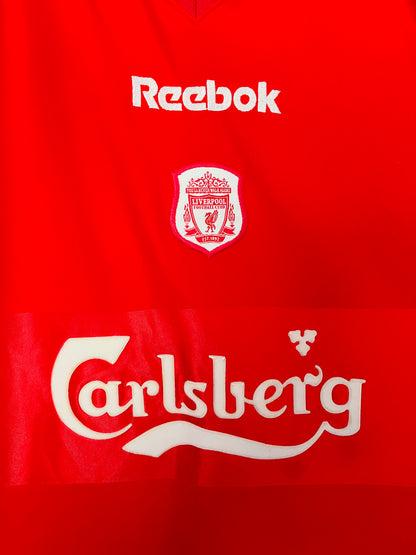 Liverpool home football shirt
2000/02 Gerrard Large