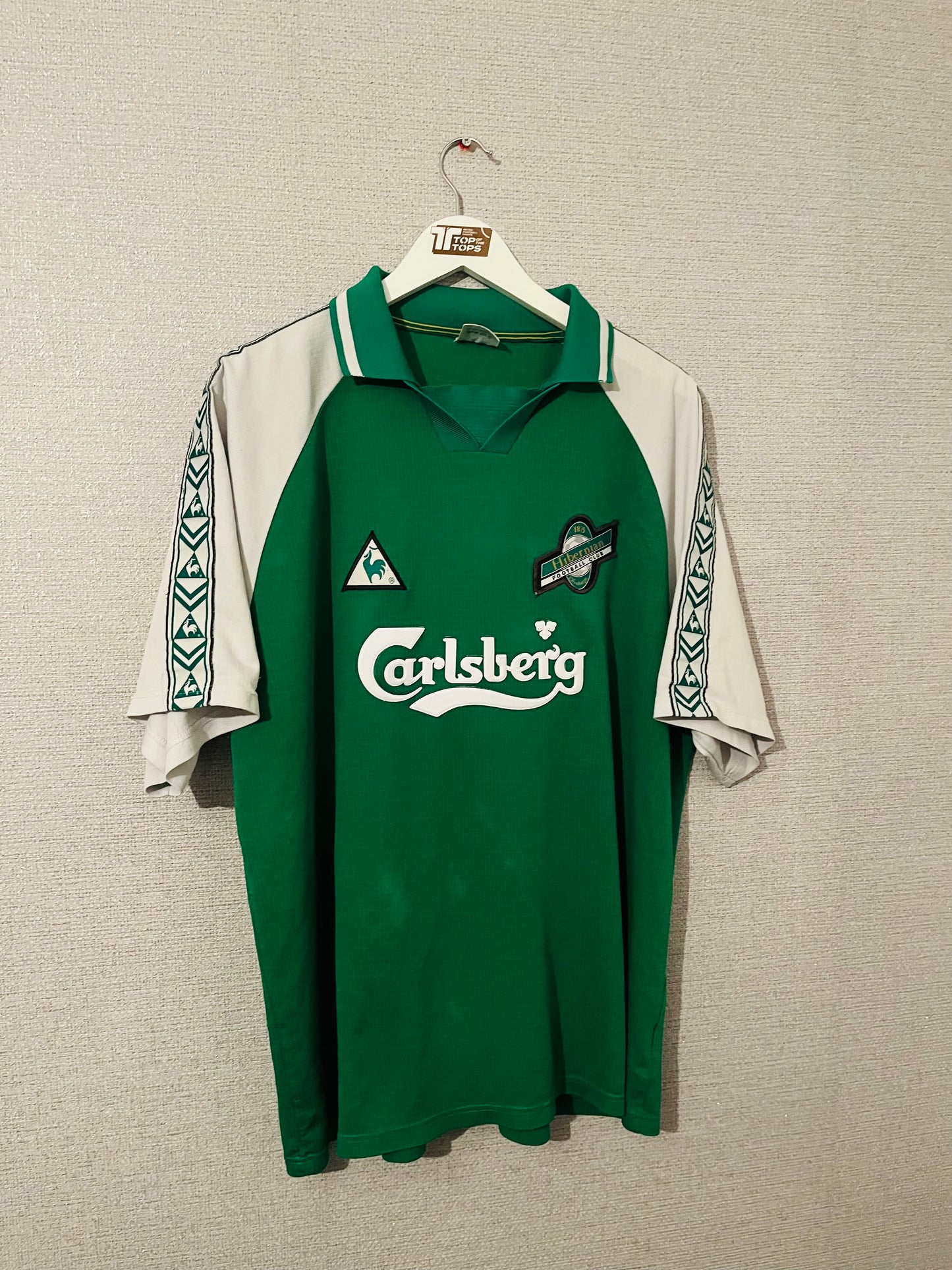 Hibernian home football shirt 1998/2000 XXL