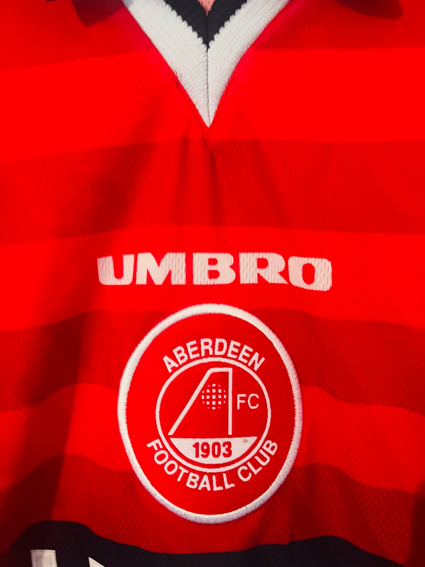 Aberdeen home football shirt 1996/97 XL