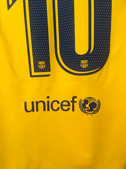 Barcelona fourth Senyera football shirt 2019/20 Messi Large