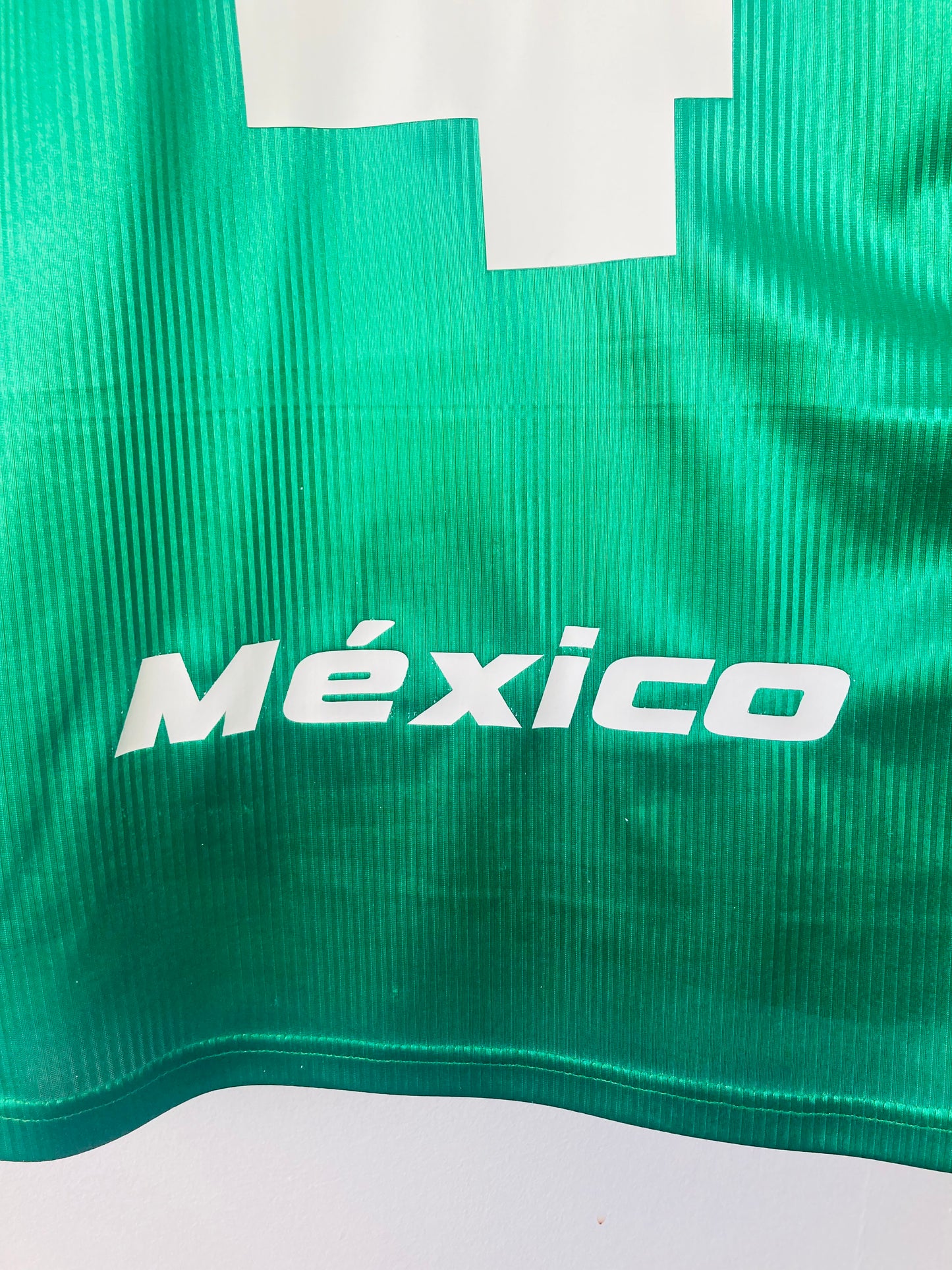 Mexico home football shirt 2000/01 Marquez XL