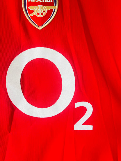 Arsenal home football shirt 2004/05 Bergkamp XXL